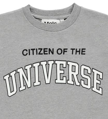 Molo T-shirt - Riley - Grey Melange