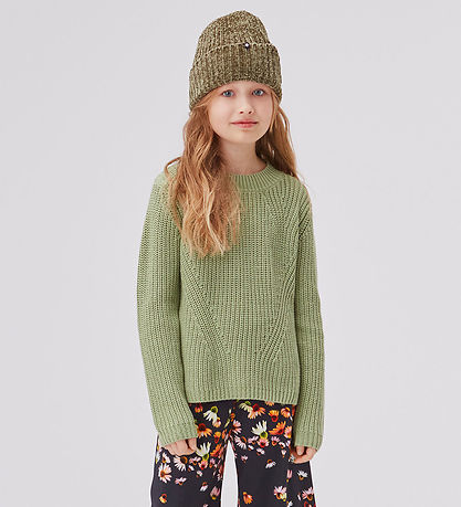 Molo Blouse - Knitted - Gillis - Vintage Green
