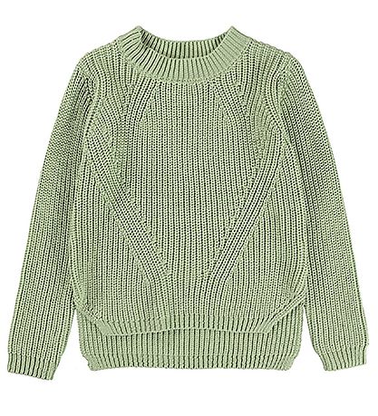 Molo Blouse - Knitted - Gillis - Vintage Green