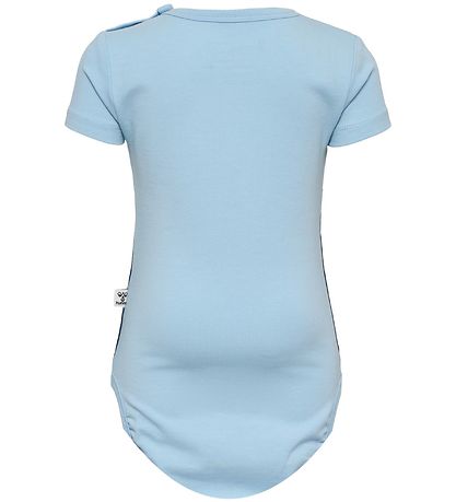 Hummel Bodysuit s/s - HmlHappy - Cerulean