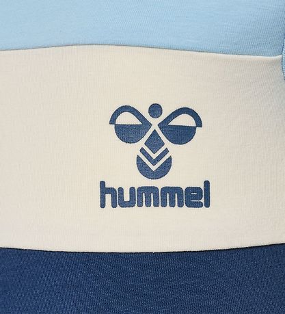 Hummel Bodysuit s/s - HmlHappy - Cerulean