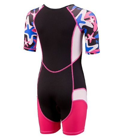 BECO Neoprenanzug - UV50+ - Schwarz/Pink