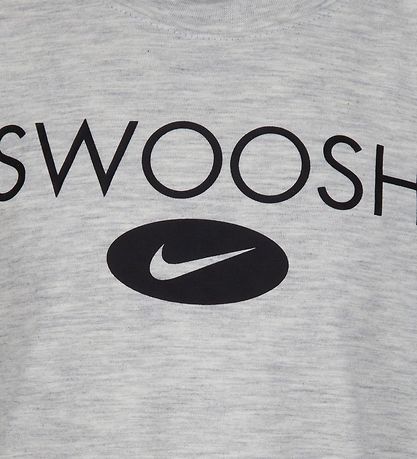 Ensemble de Shorts Nike - T-Shirt/Shorts - Swoosh - Noir/Gris