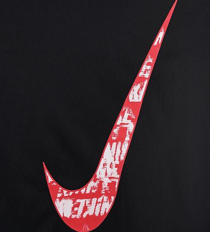 Nike Stuttermabolur - Dri-Fit - Svart