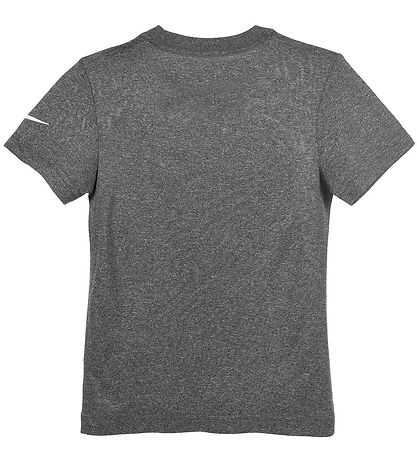 Nike Stuttermabolur - Dri-Fit - Kolefni Heather