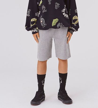 Molo Shorts - Axon - Grey Melange