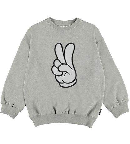 Molo Peysa - mars - Grey Melange