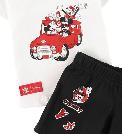 adidas Originals Sett - Stuttermabolur/Stuttbuxur - White