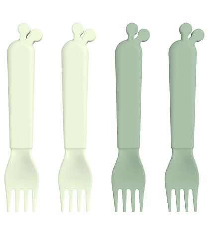 Couvert Done by Deer - Fourchette - 4 Pack - Vert