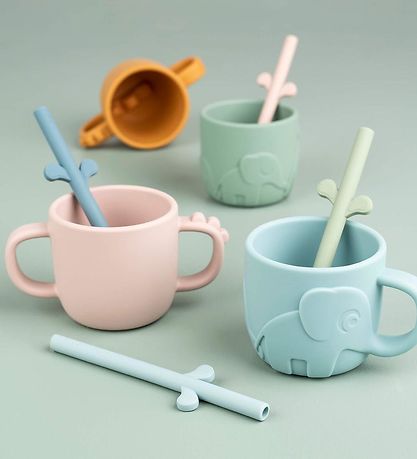 Done By Deer Straws - 5-Pack - Peekaboo - Powder Mix