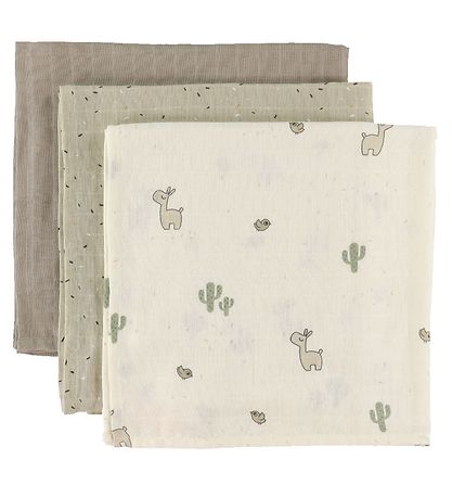 Done By Deer Fabric Diaper - 3-Pack - Muslin Cloths - 70x70 cm -