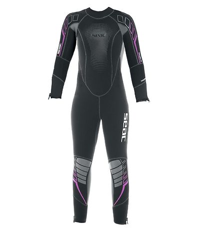 Seac Búningar - Kommóða Flex Lady 5 mm - Svart/Bleikt
