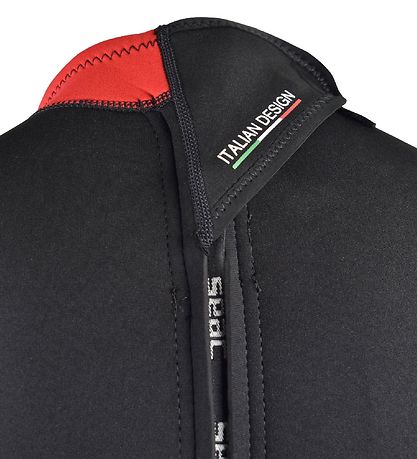 Seac Wetsuit - Relax Shorty Man 2.2 mm - Black/Red