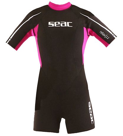 Seac Blautbúningur - Relax Shorty Lady 2,2 mm - Svart/Bleikt