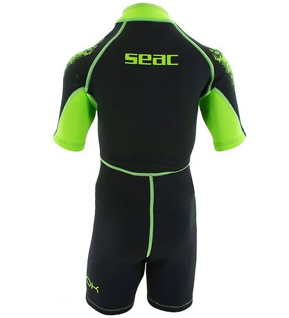 Seac Wetsuit - Look Shorty Kid 2.5 mm - Black/Lime