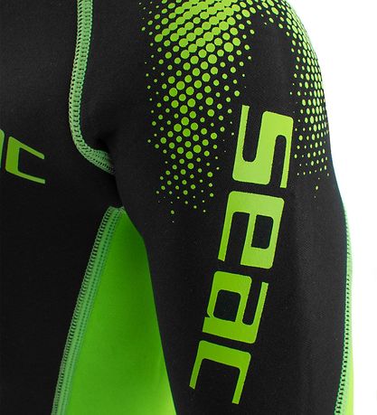 Seac Wetsuit - Look Shorty Kid 2.5 mm - Black/Lime