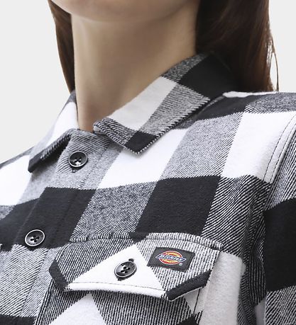 Dickies Hemd - New Sacramento - Schwarz/Weiß gestreift