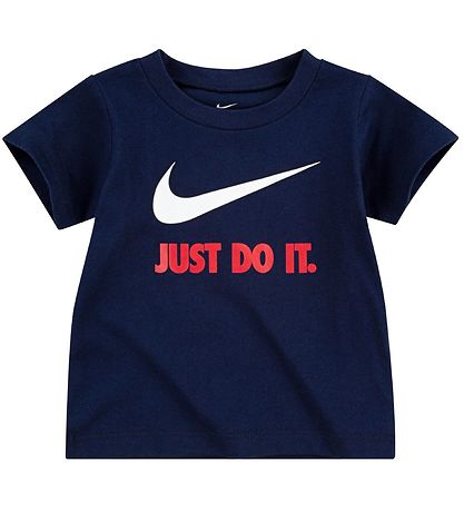 Nike T shirt Swoosh Obsidian University Red KW ES
