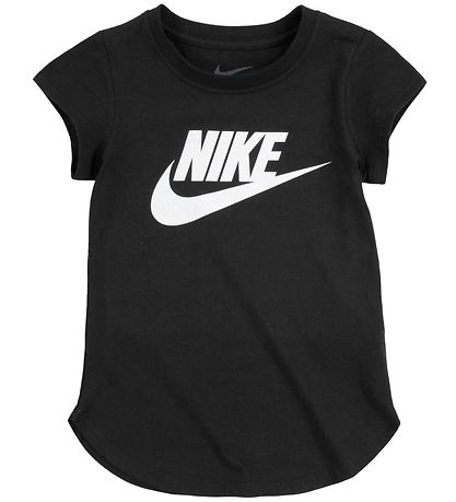 Nike Stuttermabolur - Futura - Svart