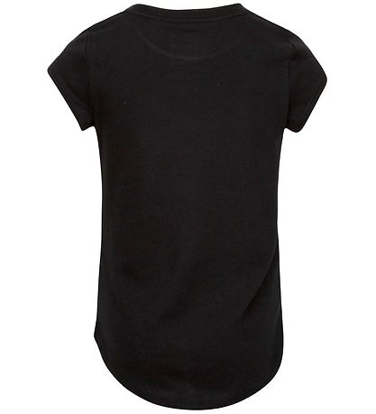 Nike Stuttermabolur - Swoosh - Svart
