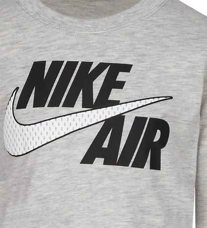 Nike Blouse - Air - Mesh - Grey Heather