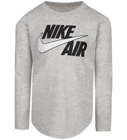 Nike Blouse - Air - Mesh - Grey Heather