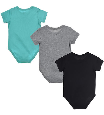 Nike Bodysuits s/s - Block - 3-Pak - Washed Teal
