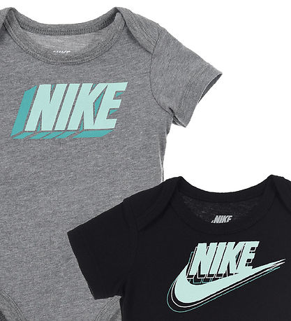 Nike Bodysuits s/s - Block - 3-Pak - Washed Teal