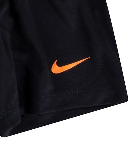 Nike Shortsset - T-shirt/Shorts - My First Basket - Svart/Gr