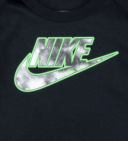 Nike Buxur/Samfella k/æ - Tie Dye - Svart