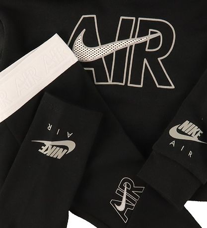 Nike Set - Kapuzenpullover/Leggings - Luft - Schwarz