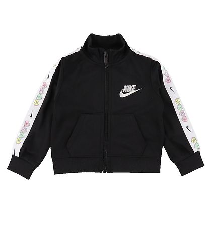 Nike Träningsset - Cardigan/Byxor - Tejpning - Svart