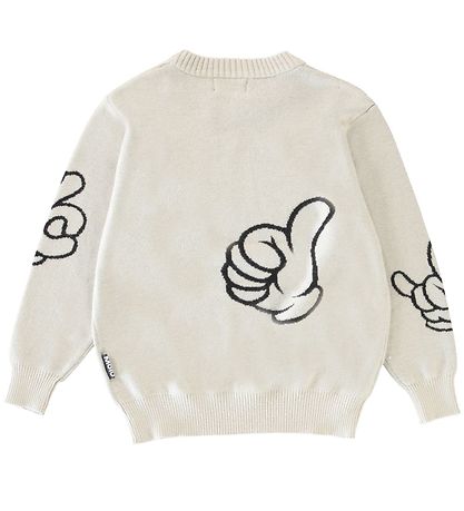 Molo Blouse - Knitted - Bello - Moon