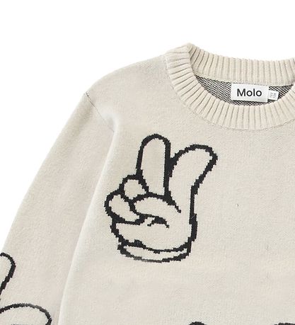 Molo Blouse - Knitted - Bello - Moon