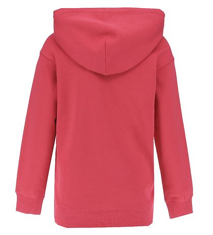 GANT Kapuzenpullover - Contrast Shield - Scharlachrot