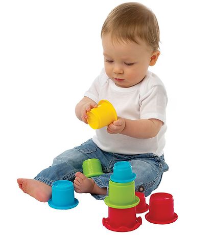 Playgro Stacking Blocks - Stack cups - 9 pcs - Multicolour