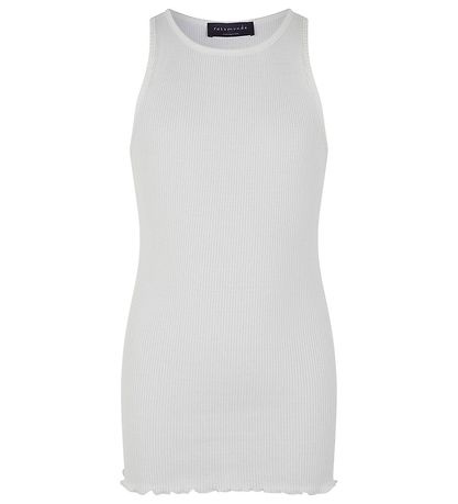Rosemunde Tanktop - Seide/Baumwolle - Neu White