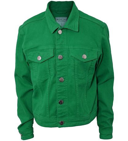 Hound Jacket - Denim - Power Green