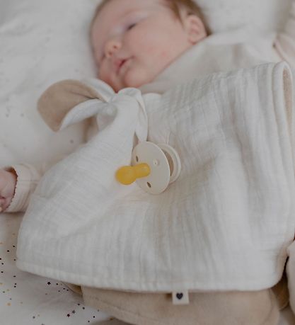 Bibs Snuttefilt - 40x40 cm - Känguru - Ivory/Vanilla