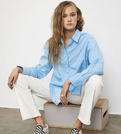 Hound Shirt - Colorful - Light Blue