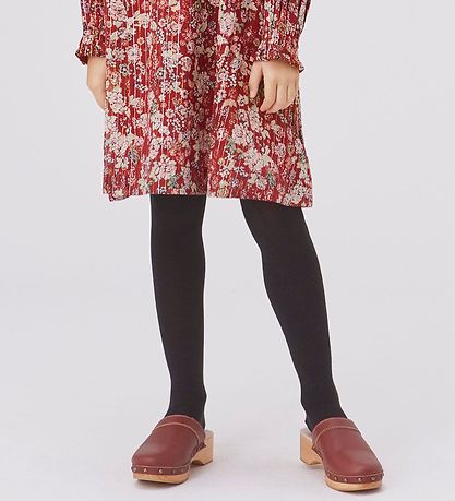 Collants Molo - Glitter Rib Tights - Deep Oak