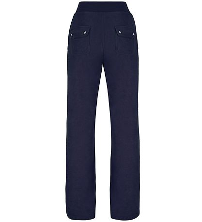 Juicy Couture Velvet Trousers - Night Sky