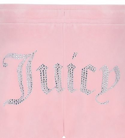 Juicy Couture Stuttbuxur - Velúr - Möndla Blossom