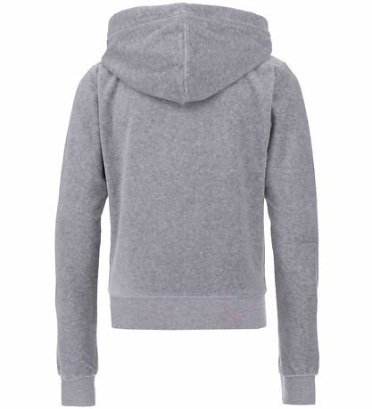 Juicy Couture Cardigan velúr - Silfur Marl