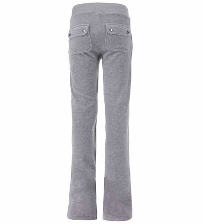 Juicy Couture Velourbyxor - Silver Marl