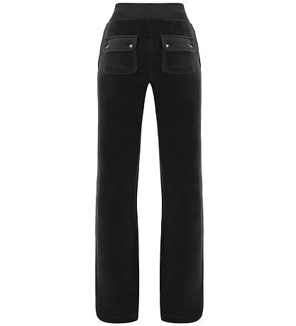 Juicy Couture Velvet Trousers - Black