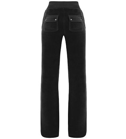Juicy Couture Velours Hosen - Schwarz