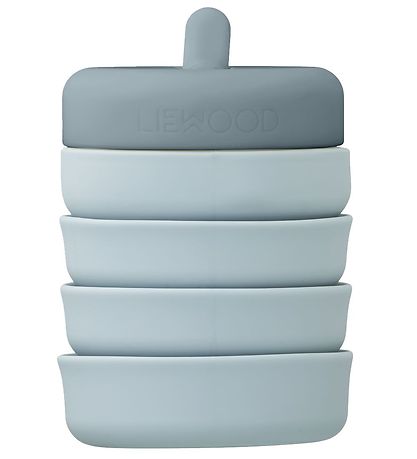Liewood Fällbar Vattenflaska - Wilson - 500 ml - Sea Blue/Whale 