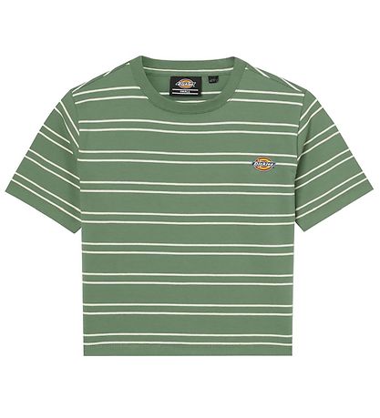 Dickies Stuttermabolur - Skera - Westover - Dark Ivy M. Rendur