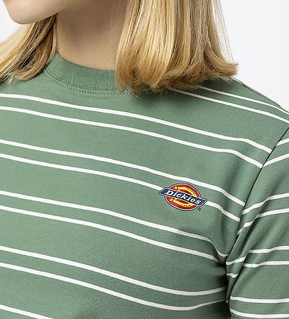 Dickies Stuttermabolur - Skera - Westover - Dark Ivy M. Rendur